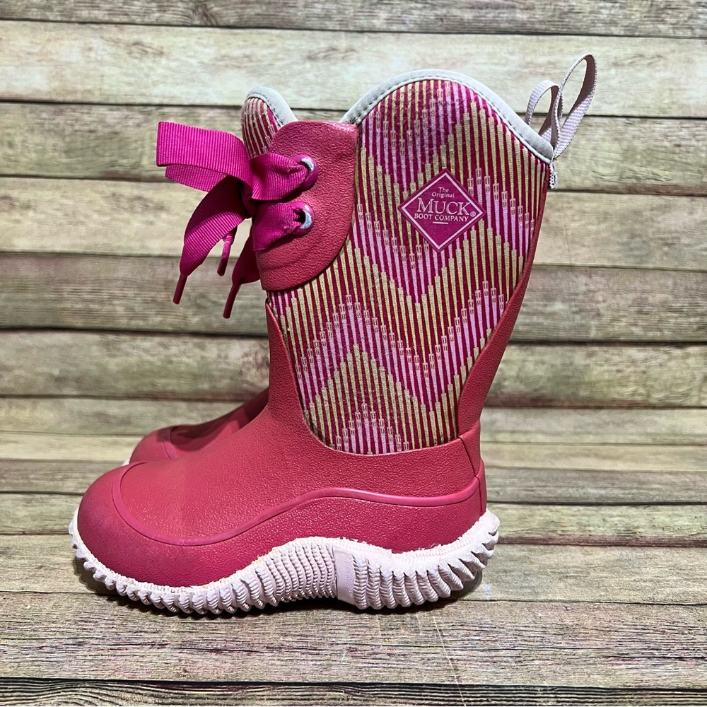 Muck Kids' Pink Rain & Snow Boots